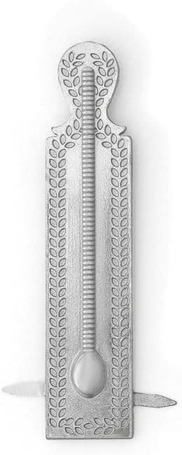BRICKS MASONS Junior Warden Craft English Regulation Officer Collar Jewel - Silver Coated