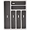 Addis Extendable Premium Soft touch 6 to 8 compartment Cutlery Utensil ...