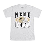 Homefield Purdue Officially Licensed Football T-Shirt | M Ash