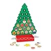 Melissa & Doug Countdown to Christmas Wooden Advent Calendar - Magnetic Tree, 25 Magnets
