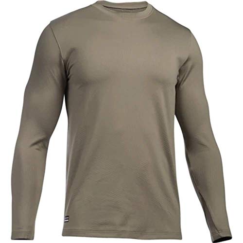Under Armour UA ColdGear Infrared Tactical Fitted Crew LG Federal TAN