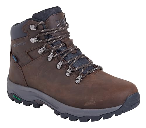 Karrimor Mendip 4 NB waterproof leather High Rise Hiking boots weathertite Brown UK 10