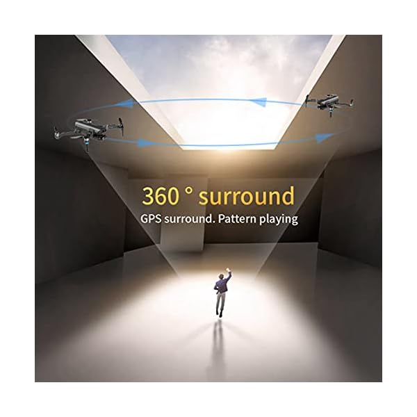 KAIONE Pro RC Drohne 4K Kamera, EIS 3 Achsen Gimbal, 5G WiFi GPS FPV Bürstenloser Drohne Quadkopter , 20 Minuten… – Bild 4