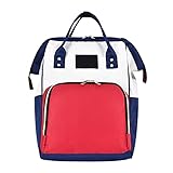 【Conçu pour être confortable et pratique】 La conception légère n'ajoutera pas de fardeau supplémentaire. Les bretelles rembourrées respirantes le rendent confortable même avec une charge lourde. La conception de la fermeture à rabat rehausse le look et assure la sécurité de la poche parent, la rend idéale pour ranger des objets de valeur. La poche arrière joue un double rôle dans le maintien d'un matelas à langer/tablette.