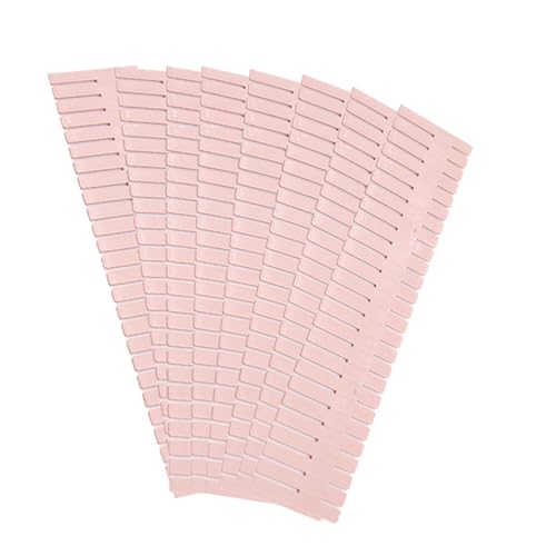 8 separadores de cajones, separadores de cajones de plástico, se pueden ajustar libremente, se pueden utilizar para organizar calcetines, ropa interior, cosméticos, necesidades diarias. (rosa)