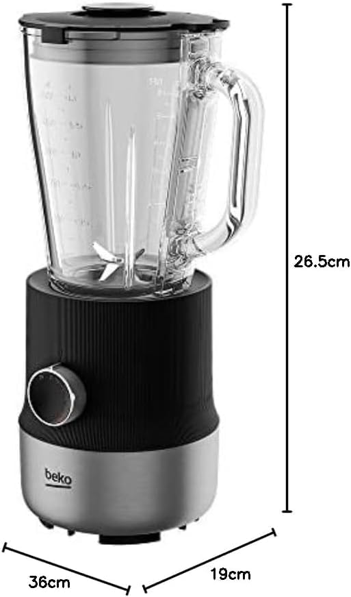 Beko Blender TBN 81808 BX with dimensions