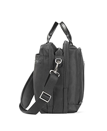 Travelpro Crew Executive Choice 2 Pilot Underseat Brief with USB Port, Black, 16-Inch