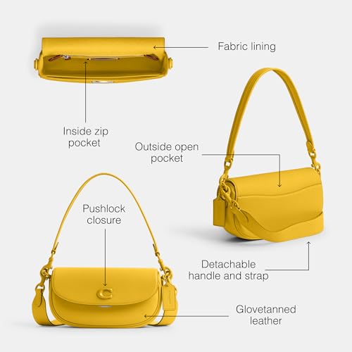 Coach Emmy Saddle Bag 23, Canary3