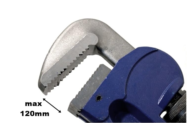Generico CHIAVE GIRATUBI GIRA TUBI MODELLO AMERICANO DA 36" - 770 mm IN ACCIAIO FORGIATO