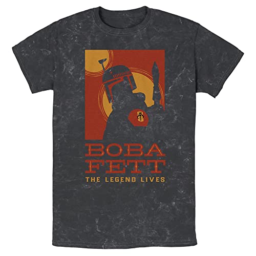 T-shirt Star Wars Boba Fett homme anti-déformation pour remplacer vos vêtements geek usés