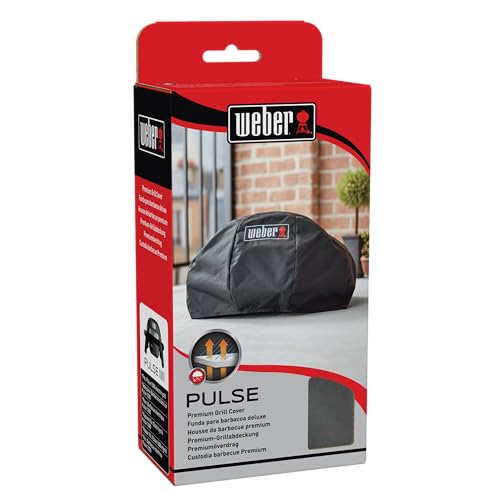 Housse Barbecue WEBER Pulse 1000 – Premium, Polyester, Protection Intempéries - vue 8