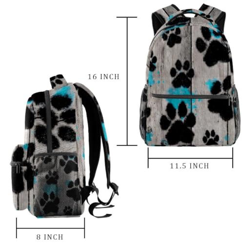 Mochila para libros escolar impermeable y bolsa para laptop multicolor 2
