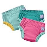 Bambino Mio 3er-Pack BEST Töpfchentraining-Hosen (18–24 Monate) PINK | EUROPÄISCHE MARKE | Wiederverwendbare Baumwollunterwäsche für Kleinkinder