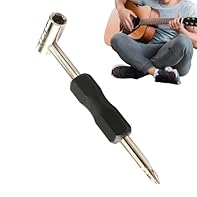 Always handy tool: this guitar neck adjustment wrench is compact and portable. It fits perfectly in guitar bags and provides reliable access to musicians during performances or exercises so they can avoid interruptions and optimise playability at any...
