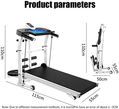 Caminadora mecánica plegable para uso doméstico miniatura 5