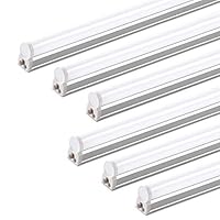 Algopix Similar Product 19 - Barrina 6 Pack LED T5 Integrated