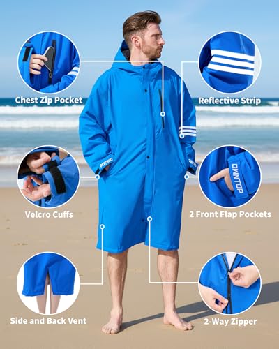 Peignoir de changement imperméable avec doublure polaire