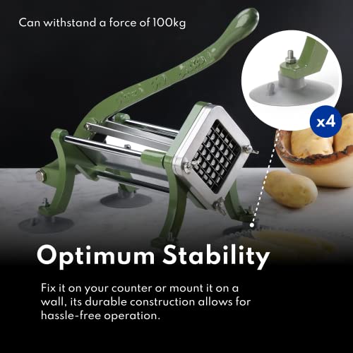 New Star Foodservice 38408 Commercial Grade French Fry Cutter, Complete Combo Sets #TOP4