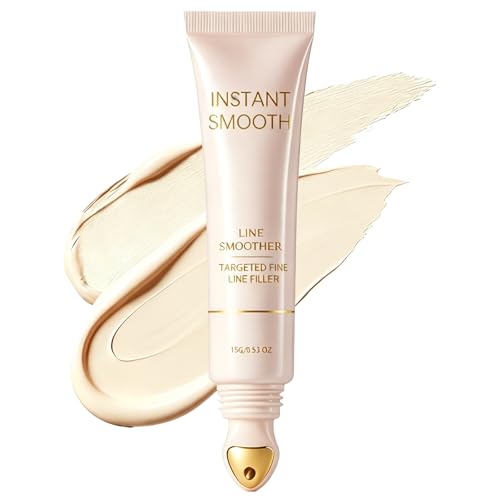 Line Smoother Fine Line Blurring Primer, Instant Smooth Line Smoother, line smoother Instant Smooth Line Filler Formula with Vitamin C Niacinamide Hyaluronic Acid, Lightweight Twist-Up Design (1 Pcs)