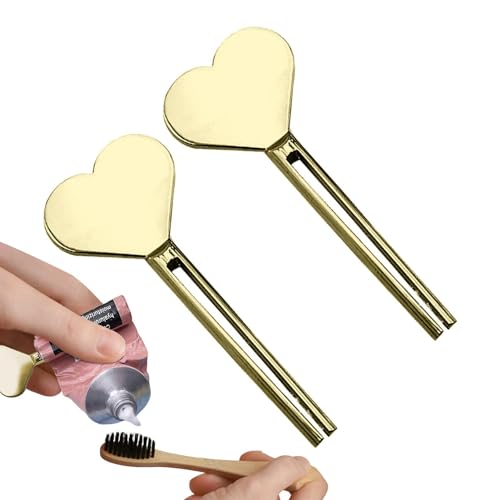 Clé de tube de dentifrice – Presse-pâte à dents manuel en acier inoxydable pour dentifrice, crèmes, peinture cosmétique