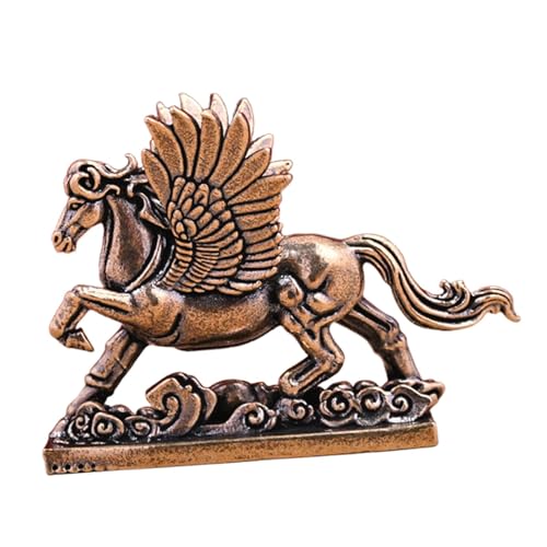 Figurine de cheval en laiton, une sculpture animale à offrir