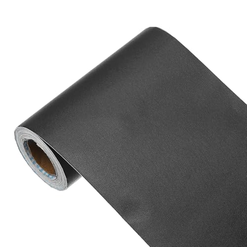 uxcell Papier peint noir 197"x3,9" auto-adhésif contact papier décoratif