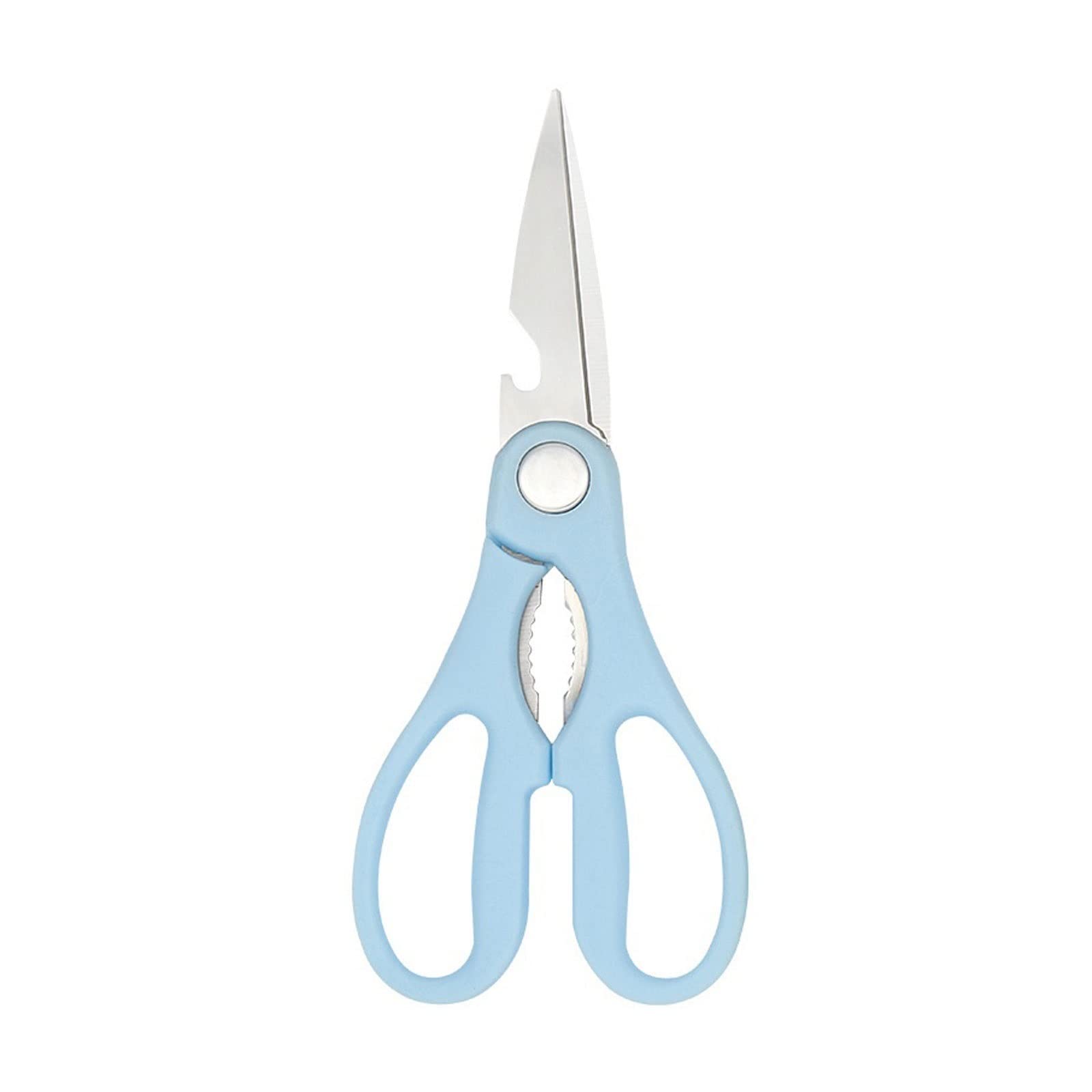 Mnuvxzaewf Blue Craft Scissors Household Steel Tailor Sewing Tools Cut And Shred Function Office(Blue)
