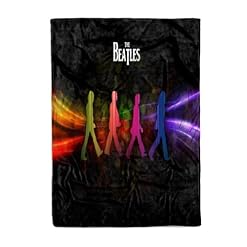 CHEWYZ Couverture Moelleuse et Confortable en Flanelle 3D The Beatles pour Enfants et Adultes,Couverture Polaire Douce et Chaude en Peluche pour canapé-lit,Voyage (100x130cm) - Les Beatles, Paul McCartney, John Lennon, RIngo Starr, George Harrison CHEWYZ Couverture Moelleuse et Confortable en Flanelle 3D The Beatles pour Enfants et Adultes,Couverture Polaire Douce et Chaude en Peluche pour canapé-lit,Voyage (100x130cm) – Image 2