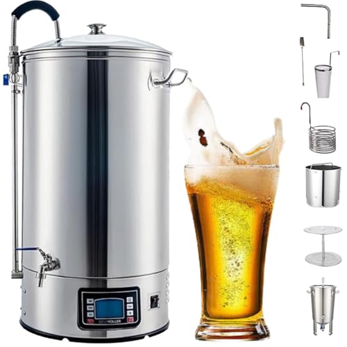 Electric Beer Brewing Set with LCD 40L Stainless Steel