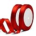 luckaide Satinband Rot, 44 Meters Seidenband, Geschenkband Rot, Rotes Band, 10MM Breit Satinband Rot für Hochzeit, Taufe, Geburtstag Geschenke, Blumensträuße und Nähprojekt(2 Stück) ck Geschenkband günstig Kaufen-luckaide Satinband Rot, 44 Meters Seidenband, Geschenkband Rot, Rotes Band, 10MM Breit Satinband Rot für Hochzeit, Taufe, Geburtstag Geschenke, Blumensträuße und Nähprojekt(2 Stück)