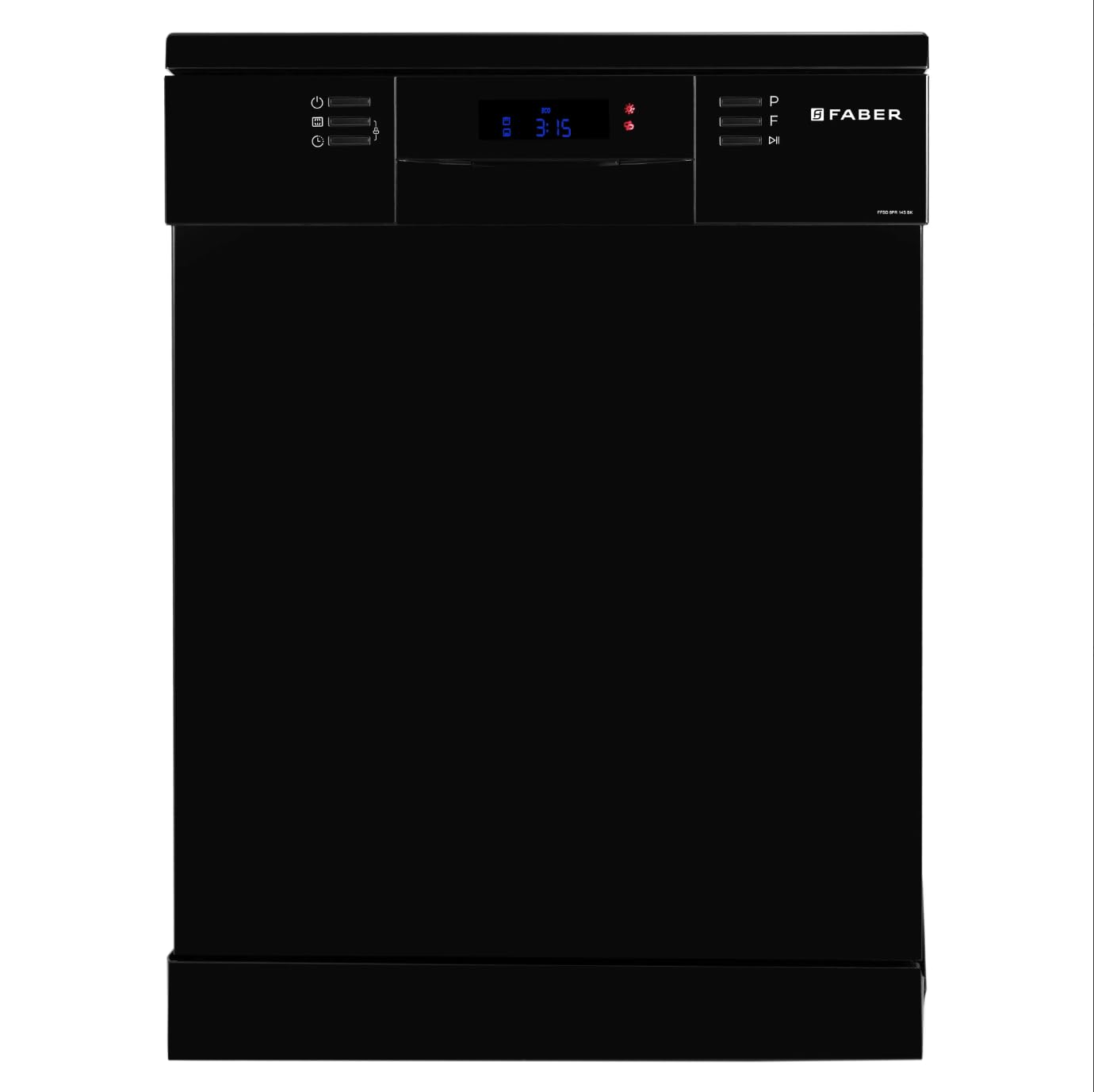 Faber 14 Place Free Standing Dishwasher|8 Wash Programs| LED Display| Adjustable Racks | Auto Power Wash| Child Lock | 2Yr Comprehensive & 10Yr Cavity Warranty |FFSD 8PR 14S, Black Finish-image-17