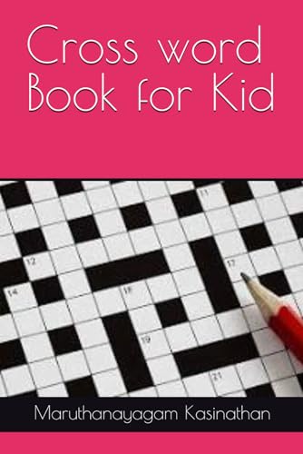 Cross word Book for Kid