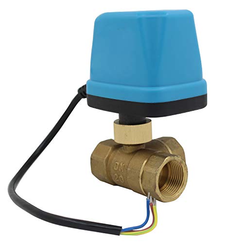 Válvula motorizada 3 vías 220v para un control automático de flujo en tuberías de 3/4 4