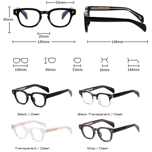 Monture de lunettes MUTYNE chic rétro de qualité supérieure - 7