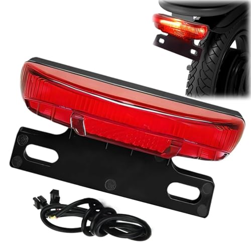 Electric Bicycle Tail Light - 36-60V High Brightness Bike Rear