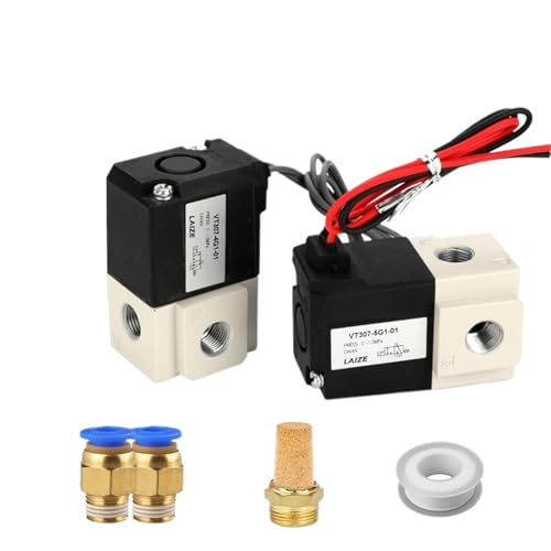 Électrovanne pneumatique VT307V haute fréquence commande vide 12V 24V