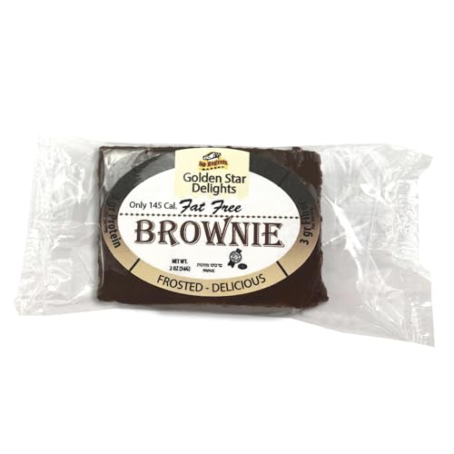 Chocolate Brownies – Fat-Free Snack – Individually Wrapped – Kosher