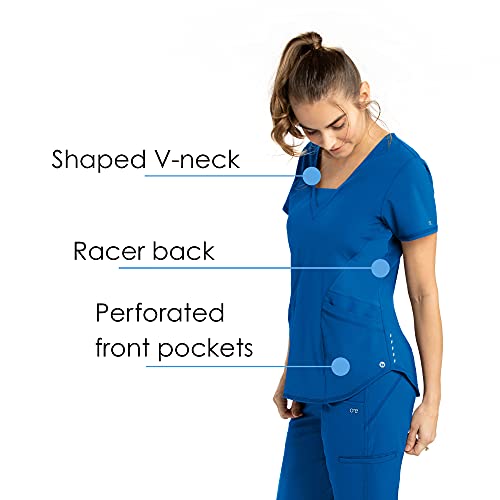 Barco One Women's Spark V-Neck Scrub Top #TOP24