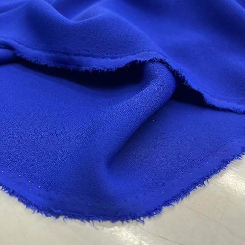 TEXTILORD® Italian Double Crepe Fabrics, Fashion, Clothing,Dress,Sewing, Crepe Fabric(150 cm or 1.64 Yards or 57 inch Wide)