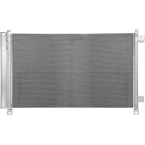 Image of Air Conditioning A /C Condenser Compatible with Nissan Rogue 2014-2020# 4423, CN4423PFC, 921004BA0A, 921006FK0A, 92100ABA3A, NI3030175