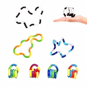 7PCS Quiet Twisty Fidget Toys – S...