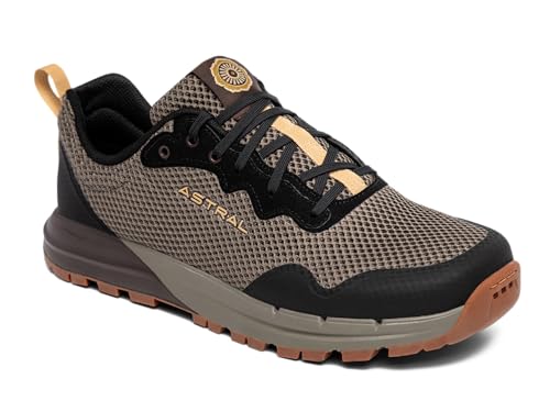 Astral TR1 Mesh 2.0 Trail Shoe – Water-Ready, Lightweight, Supercritical Foam, G.15 Rubber Grip, Turbo Ventilation, Balanced Geometry for Wet & Dry Trails, Peregrine Brown, M8.5/ W9.5
