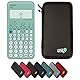 Casio fx-92 Collège inkl. WYNGS Schutztasche Schwarz - Wissenschaftlicher Taschenrechner - Basic Paket