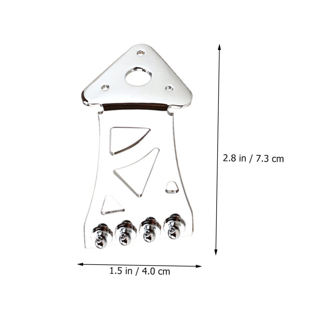 Toddmomy String Banjo String Tailpiece String Durable Replacement Part for Banjo Instrument Enhances Intonation and Sustain Essential Accessory for Musicians