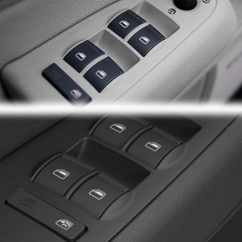 Interrupteur de vitre cassé Audi A4 remplacer commande lève-vitre 8E0959851B