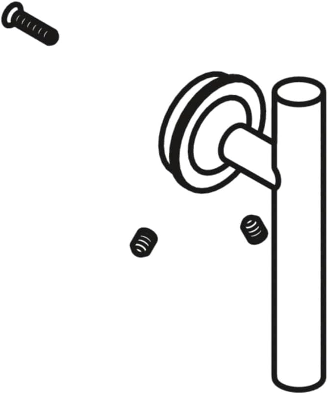 KOHLER 1153944-BN Lever Handle Base Kit Genuine Part, Vibrant Brushed Nickel