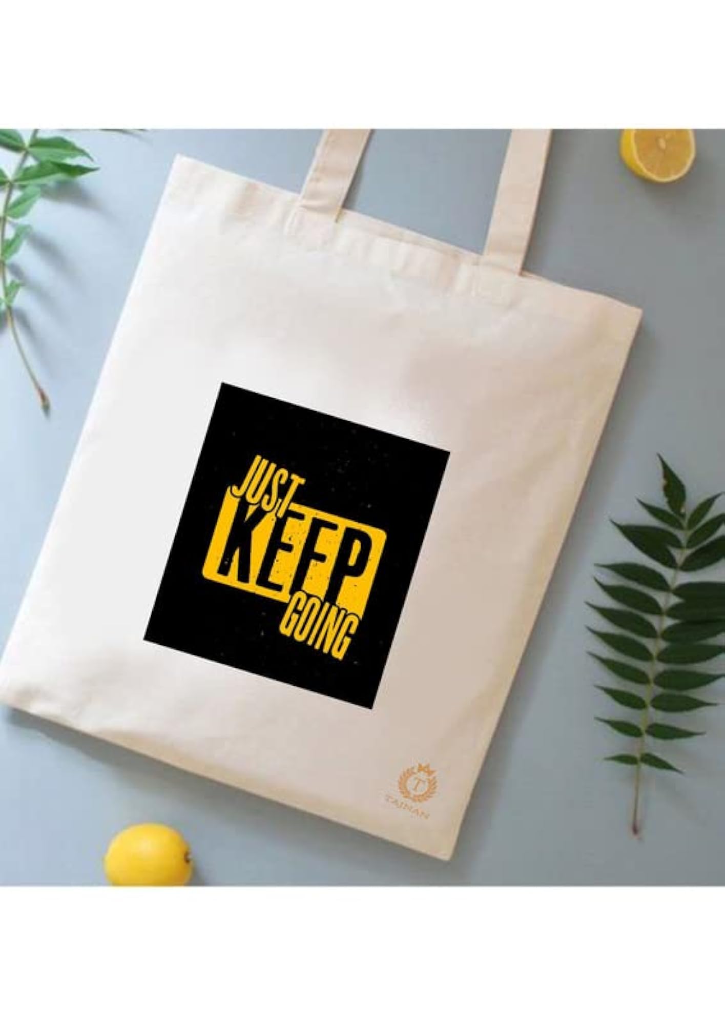 Organic Cotton Grocery Tote Bag, Eco-Friendly Multi-Purpose