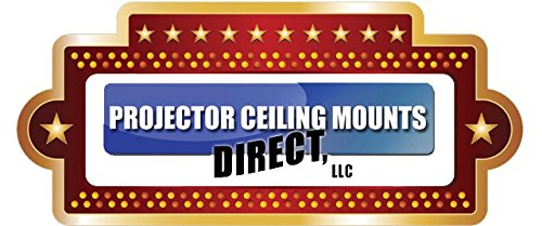 Pcmd, Llc. Projector Ceiling Mount Compatible With Viewsonic Pjd7828Hdl Pjd7831Hdl Pjd7836Hdl Pro7827Hd (4-Inch Extension) #TOP4