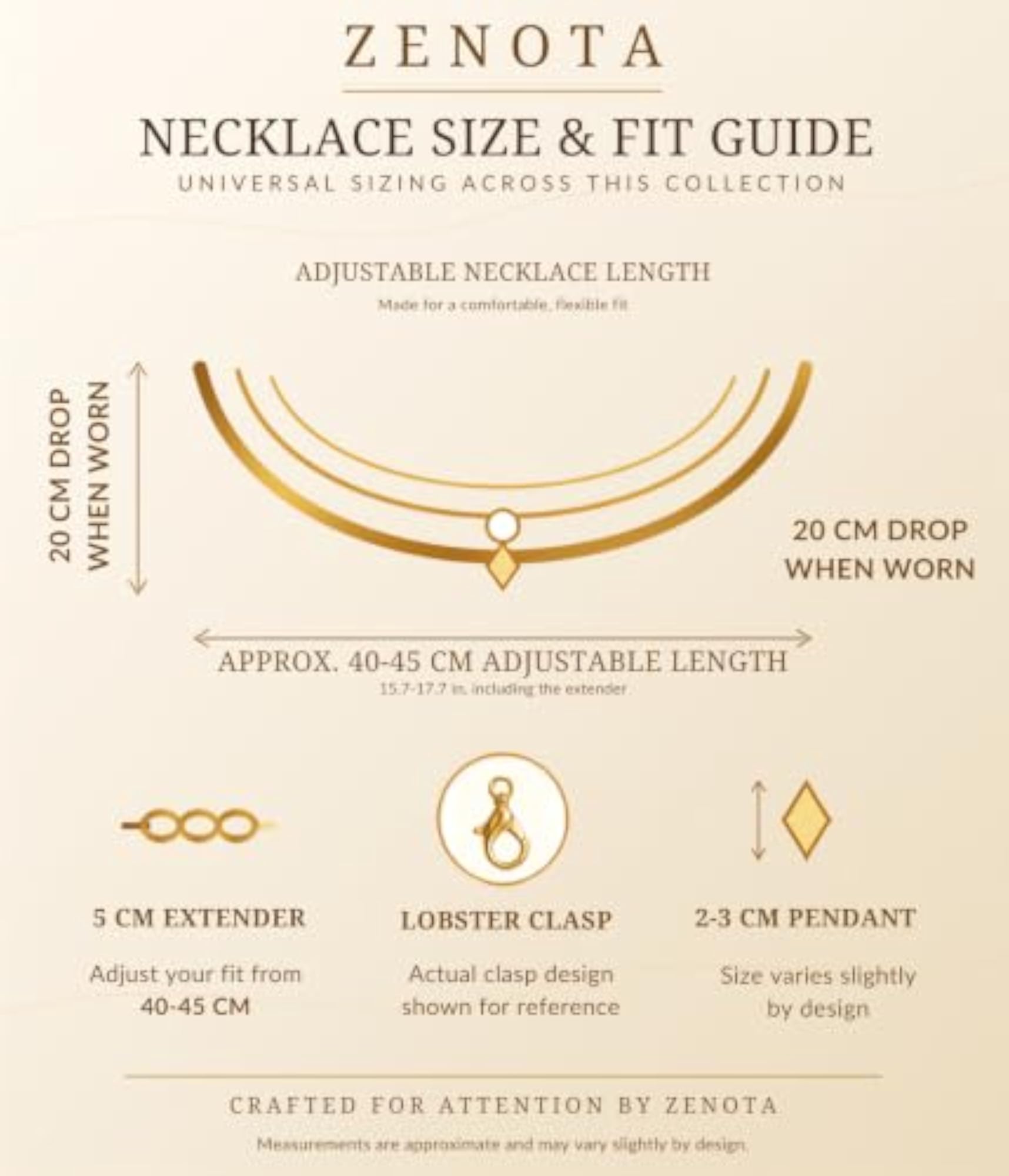 Women's 18K Gold Plated Layered Pearl & Charm Necklace Set