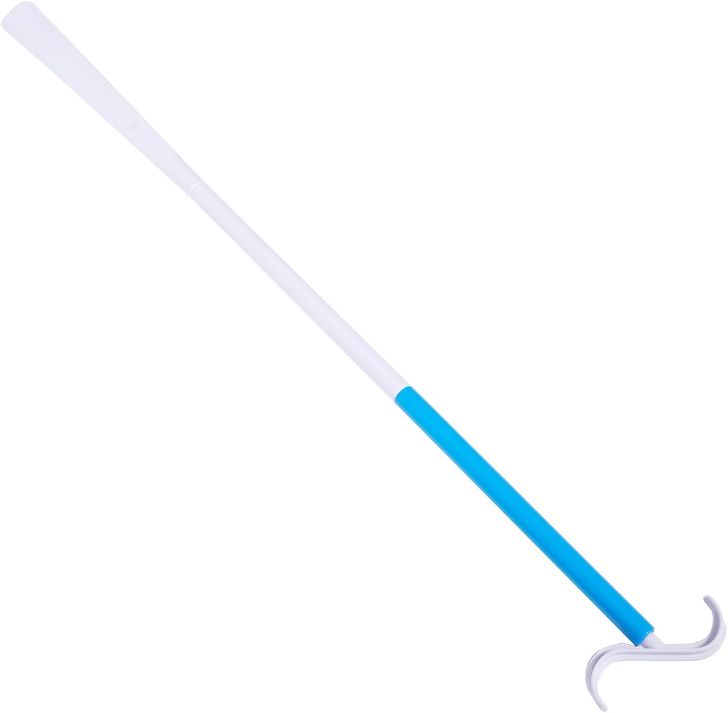 Detachable Multi-use Shoehorn and Dressing Stick with Sock Aid for Seniors and Disabled, Long Handle Shoe Helper for Mobility